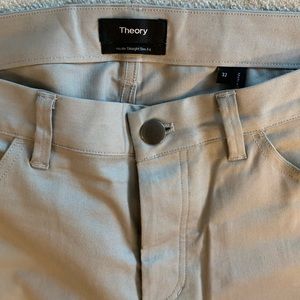 Theory “Haydin” straight slim fit pants👖